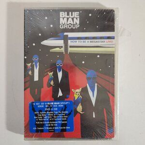 Blue Man Group How To Be A Megastar Live! DVD / CD Set